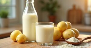 Kartoffelmilch
